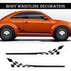 Car Door Side Stripes Sticker Body Waistline Decoration For Mini Cooper R56 R50 R53 R61 Waterproof Stickers Accessories T8V9