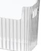 Transparent Storage Bins Box Large Capacity Rounded Edges Multifunction Clear Organizer Bins for Refrigerator Bathroom