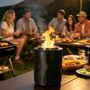 Mini Stainless Steel Tabletop Firepit, Portable Charcoal Burner Stove, Small Firepit for Outdoor Camping Backyard Patio Garden