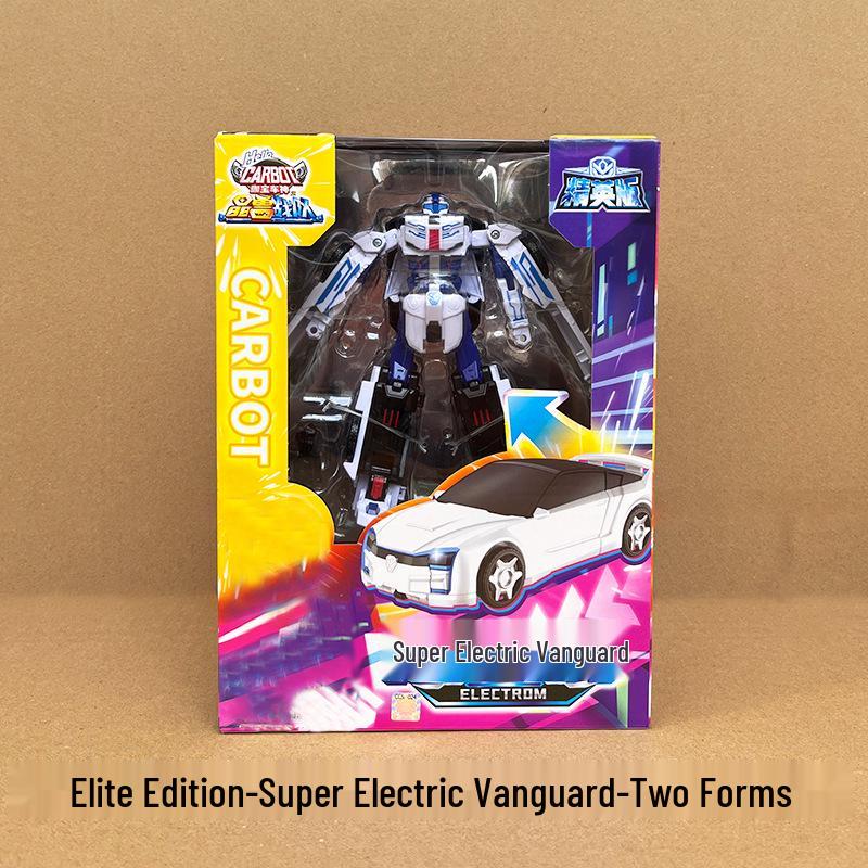 Kabo Car: God of Fire and Ice - Transforming Beast and Giant Car Robot Toy