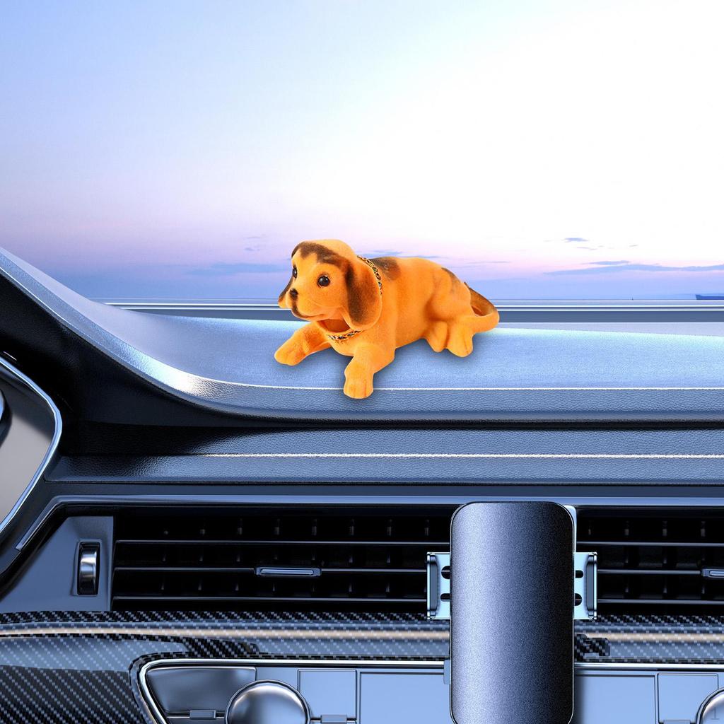 Autodekoration Winkender Hund Armaturenbrett Ornamente Spielzeug Liebhaber Geschenk Kinderspielzeug Hohe Nachbildung