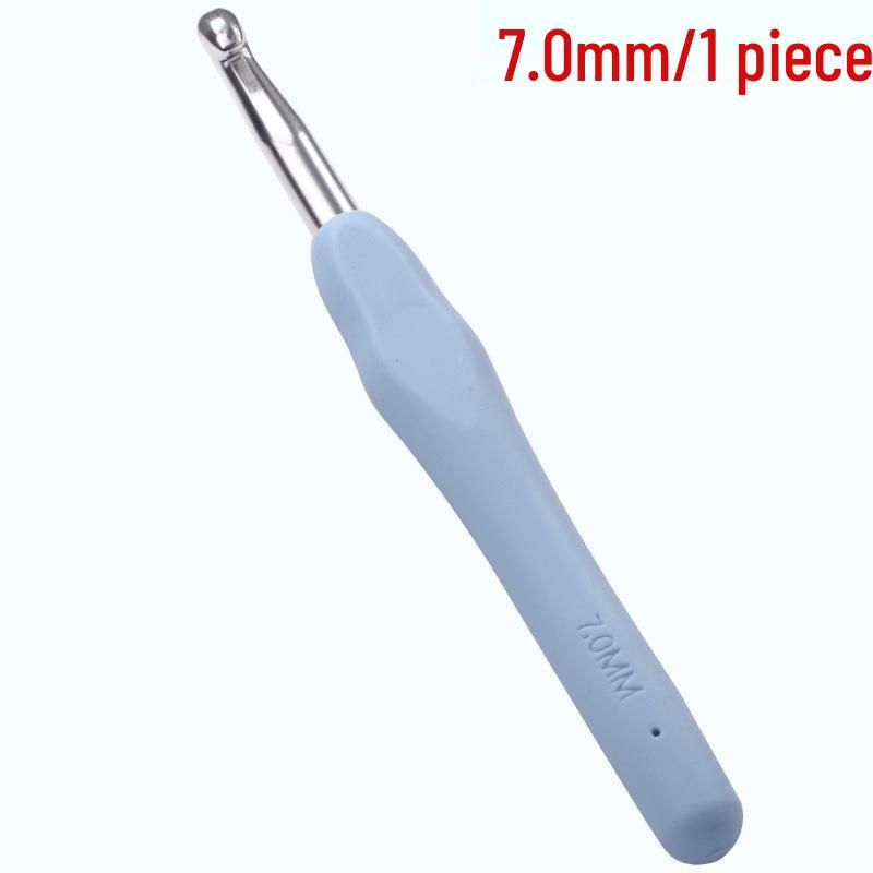 Soft Grip Crochet Hook Set: Handmade Yarn Dolls, Stainless Steel Needles & Knitting Materials