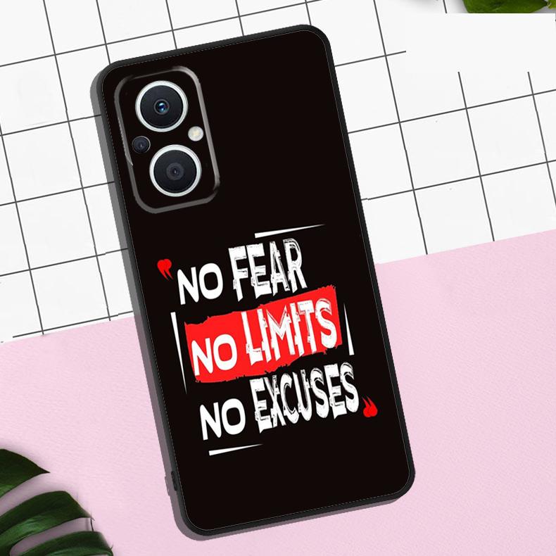 Motivational Gym Fitness Case For OPPO Reno 13 12 11 F 8T 7 8 10 Pro OPPO Find X8 Pro X6 Pro X3 X5 Lite Cover Coque