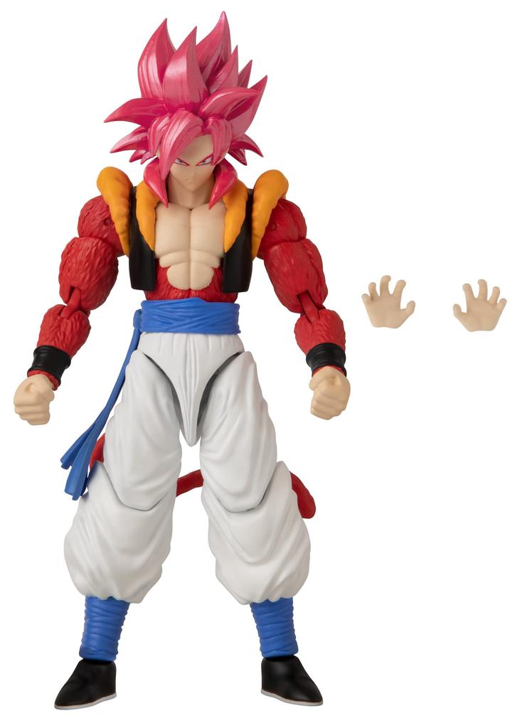 Bandai America Dragon Ball Super Dragon Stars Super Saiyan 4 Gogeta Action Figure 6.5