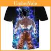 Exquisite 3d Print Dragon Ball Z Vegeta Goku Super Saiyan Casual Tee Anime Shirts