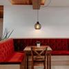 Pendant Lamp - NETTLIFE - 1fla - Black - E27 - Metal 150 Cm