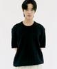 210EDIT Unisex Cable Round Neck Cool Knit [Dark Navy]_Zf2Sw070