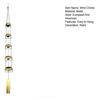 Outside Metal Wind Chime 3/5 Layers Vintage Memorial Wind Chime Home Outdoor Garden Patio Feng Shui Wind Bell Hanging Decoration