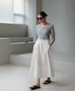 Owaiwai Cotton Flare Long Skirt_I