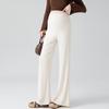 High-Elastic Maternity Flare Trousers