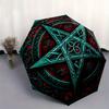 Pentagram Symbol Wall Art Decor, Mystic Star Design for Home Decor, Office Decor, or Dorm Room Decor, Wiccan, Pagan, Witchcraft, Occult, Gothic, Medie