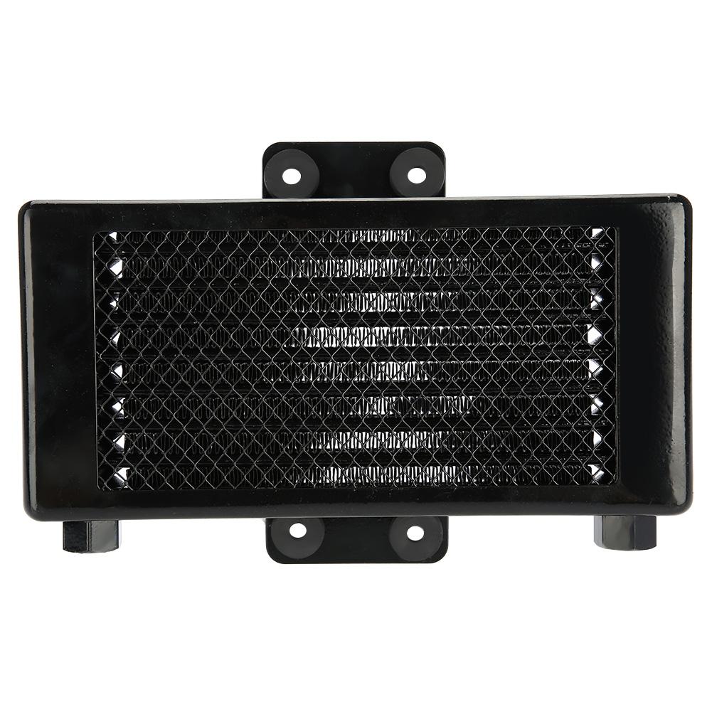 Upgrade 125ml Motorcycle Engine Oil Cooler Cooling   for 125 -250  Aluminum Black