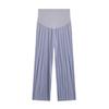 New Summer Pleated High Waist Floor-Length Wide-Leg Pants