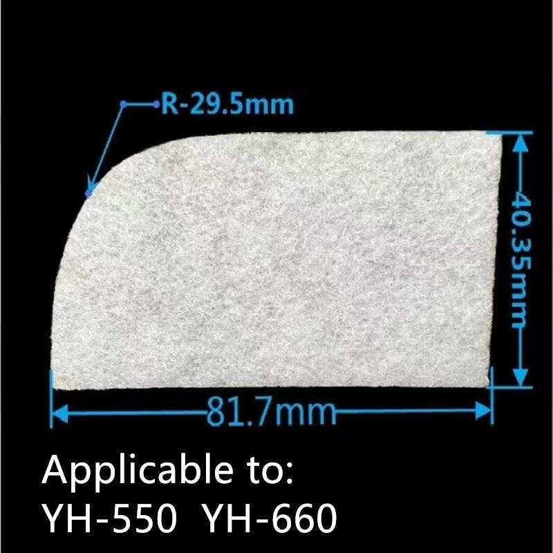 YUWELL CPAP-Filter Auto-CPAP-Maschinenfilter Baumwollventilator-Zubehör Passend für YH-360 560 550 720 420 450 820 825 830
