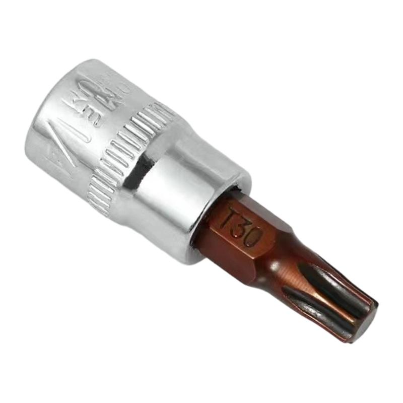 Ratchet Wrench Socket Set 1/4" Hexagonal Drive Screwdriver Bit Repair Hand Tool Socket Wrench Adapter