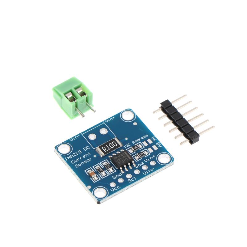 1/3/5Pcs Ina219 Module Blue Board Diy 3V-5V Iic I2C Mcu-219 Bidirectional Current Power Supply Monitoring Sensor Module