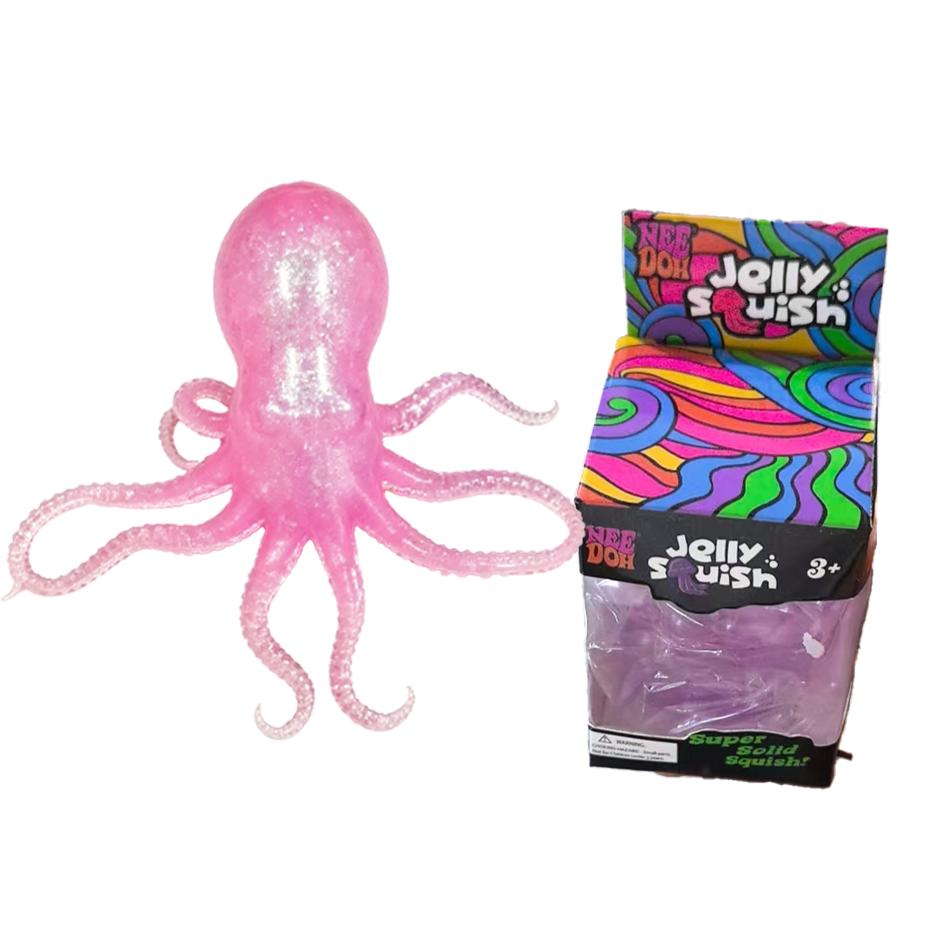 Sale Octopus Soft Stress Relief Toy Cute Relaxing Squeeze Sensory Toy