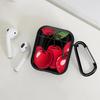 Red Cherry Case For Airpods 4 2 1 Pro3 Pro2 3 Pro Earphone Cases Cover