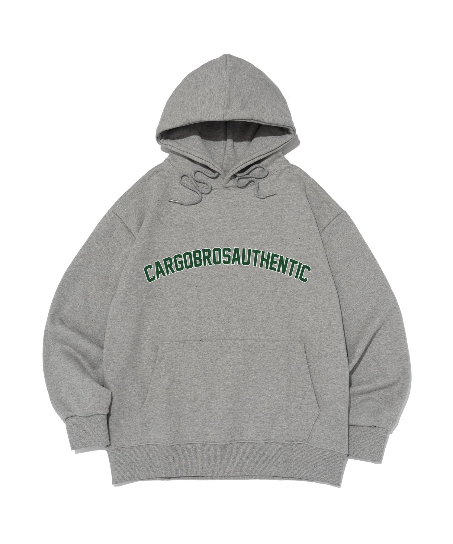 Cargo Bros Arch Logo Oversized Hoodie (Gray) Xl