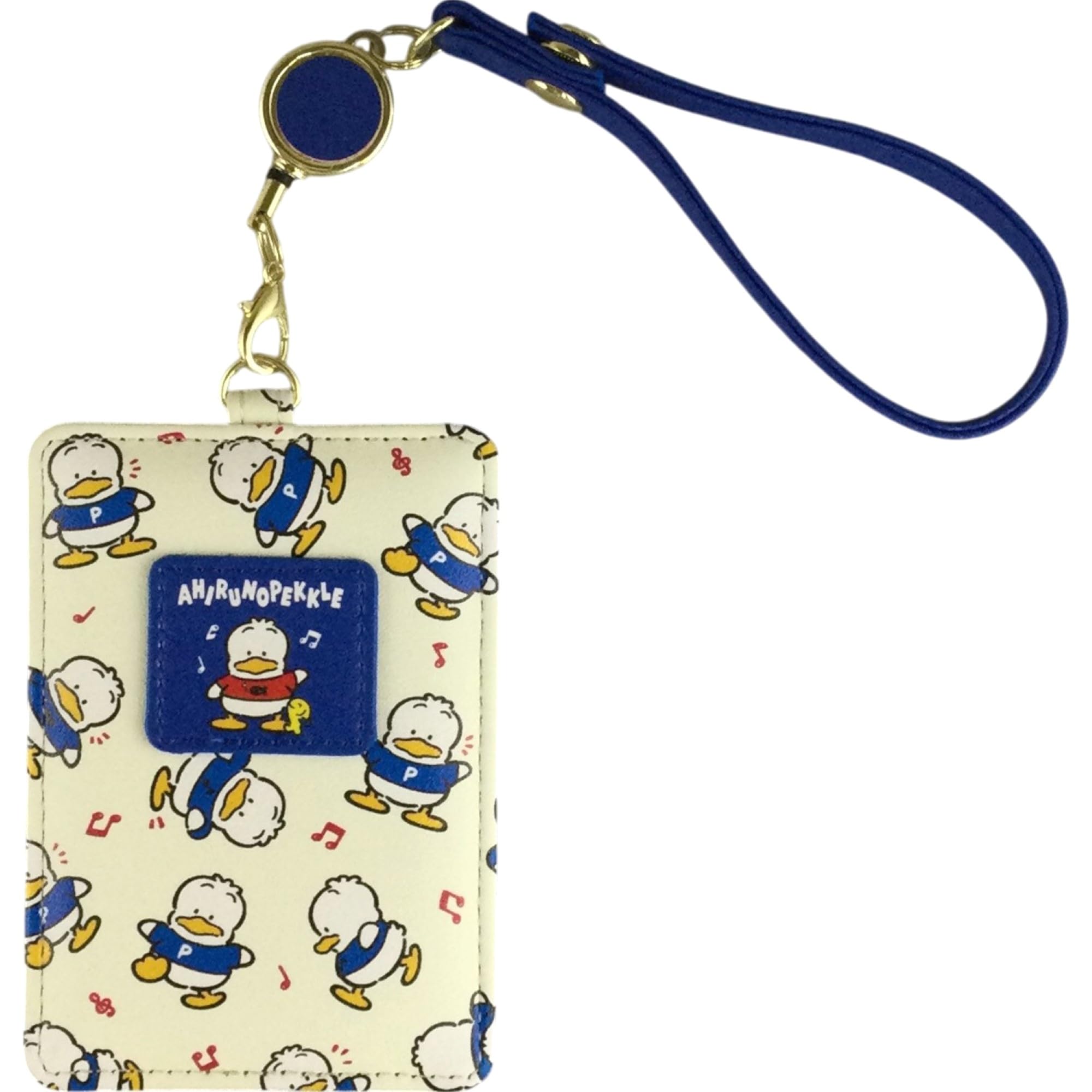 

Персонажи Sanrio Утка Пеккл Чехол для пропуска с катушкой [Aldi] SR38-10