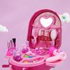 36Pcs Kids Makeup Kit for Girls Playing Make Up Set Toy for 3 4 5 6 7 8 9 10 Years Old Girls Pretend Dress-Up Beauty Set