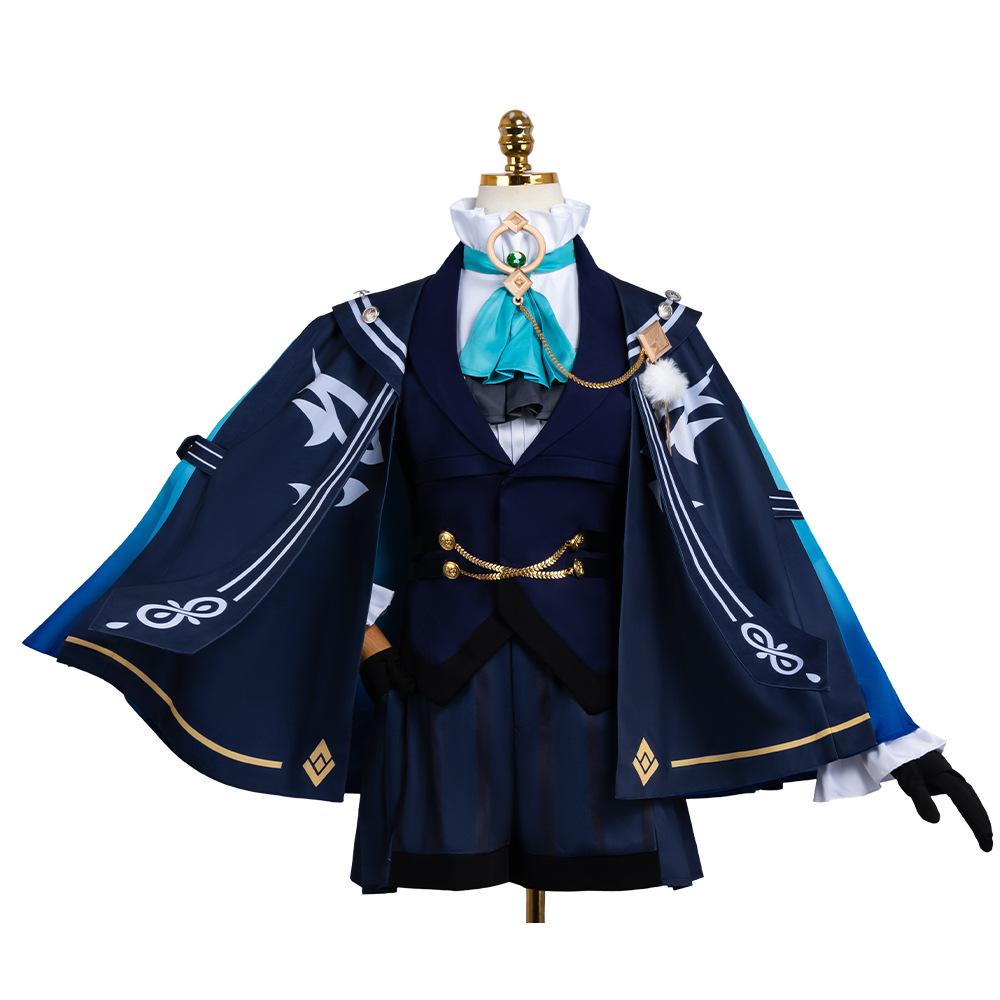 Yuanshen FES Linkage Wanderer Skirmish Cosplay Clothing, Two-dimensional Game Animation Clothing Skirmish Cosplay Clothing