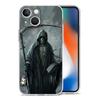 Phone Case For iPhone 17 Cases iPhone Air 16 15 12 13 14 Pro Max 7 8 Plus 16Pro iPhone11 Cover Grim Reaper Skull Skeleton