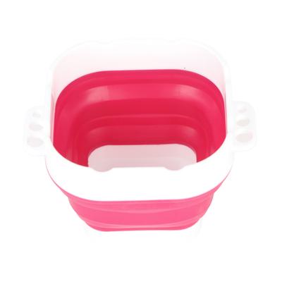 Collapsible Paint Brush Washer Professional Thickened Bottom Silicone Paint Brush Bucket for