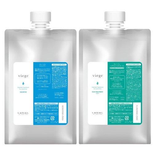 

Lebel Viege Shampoo 1000ml + Treatment S 1000ml Refill Set
