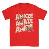 Project Hail Mary Rockys Amaze Amaze Amaze Mens T Shirts Vintage Tee Shirt Short Sleeve O Neck TShirts Pure Cotton Summer