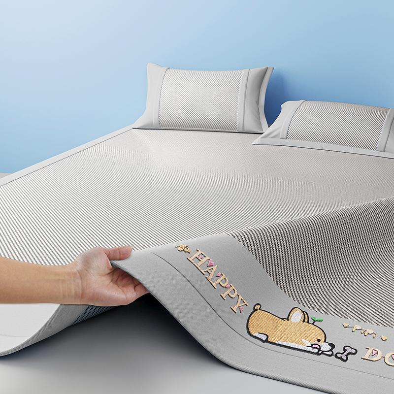 Yongyouwan Twill Corgi Cool Feeling Ice Silk Mat