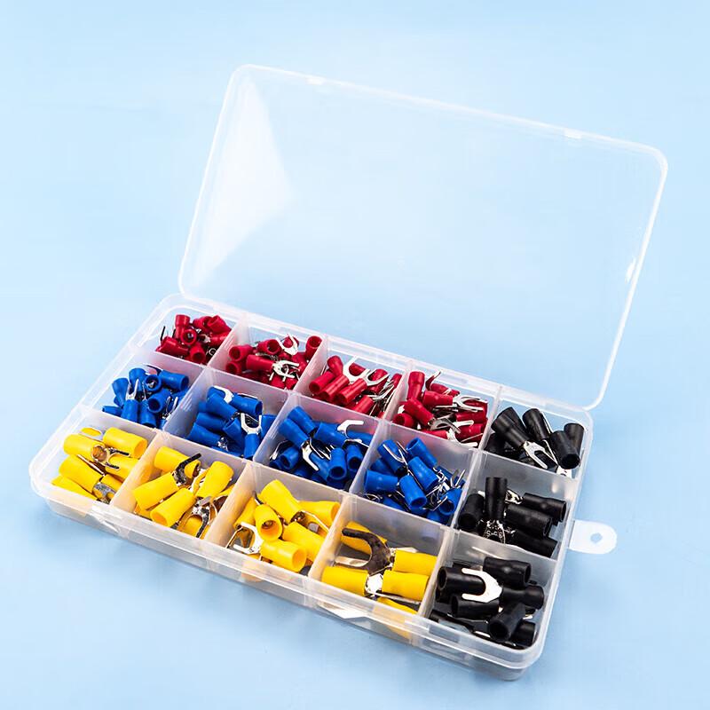 SV Series Pre-Insulated Fork Crimp Terminals & Crimping Plier Kit