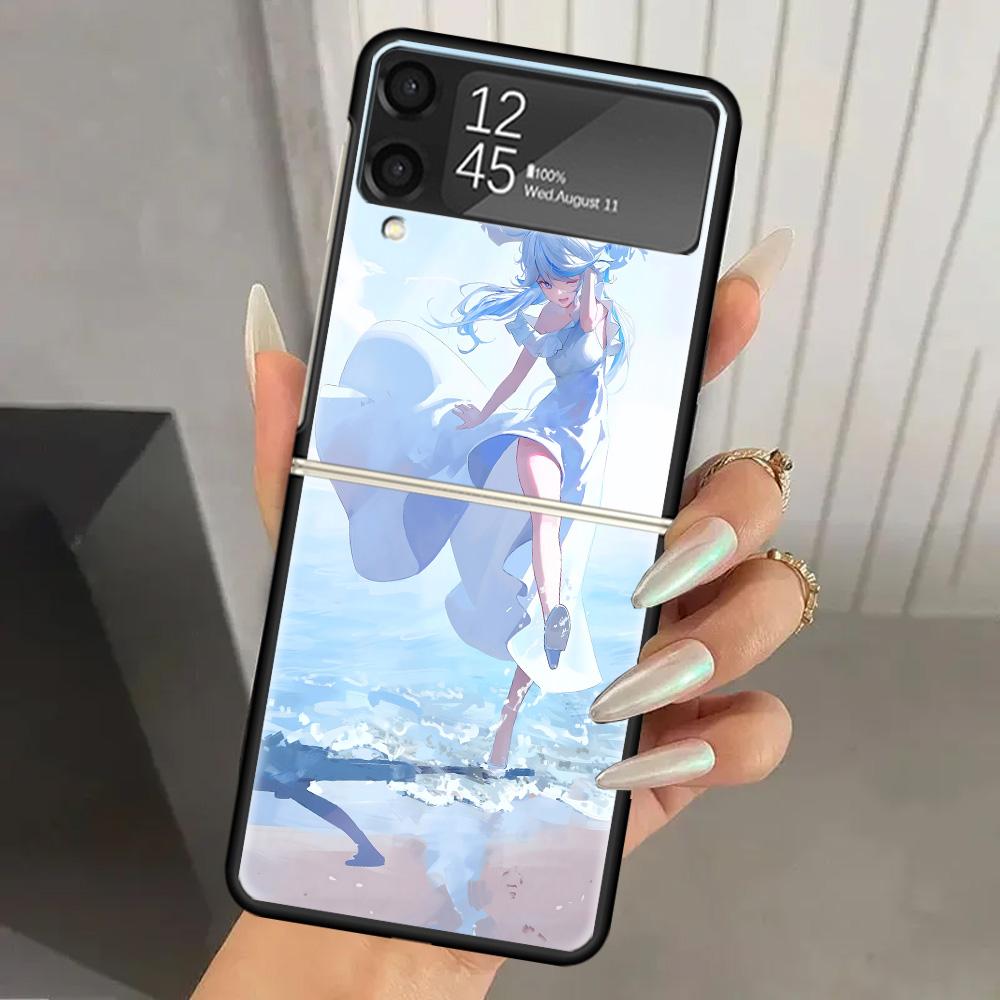 

Cute Furina Genshin Impact Hard PC Back Phone Case for Samsung Galaxy ZFlip 7 6 5 Z Flip 4 ZFlip6 Z Flip7 5G ZFlip4 Flip3 Zflip5 Samsung Z Flip
