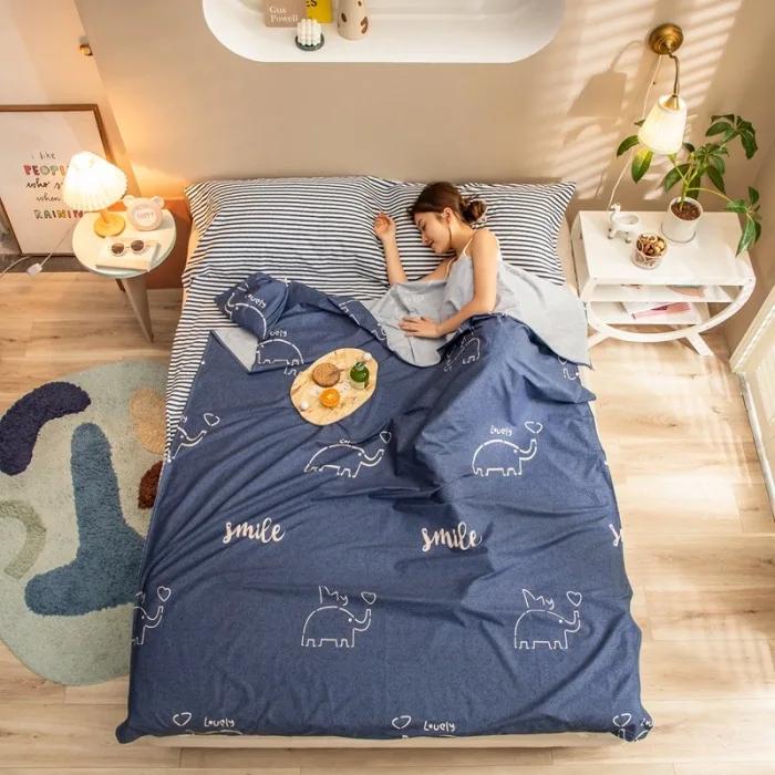 New Cotton Dirty Proof Sleeping Bag Hotel Travel Accommodation Dirty Proof Sleeping Bag