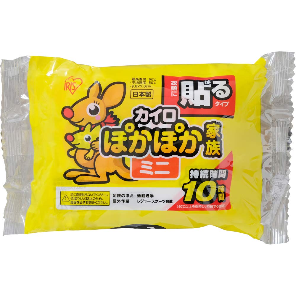 

Iris Ohyama Warm Kazoku Warmer Paste Mini 10 шт PKN-10HM