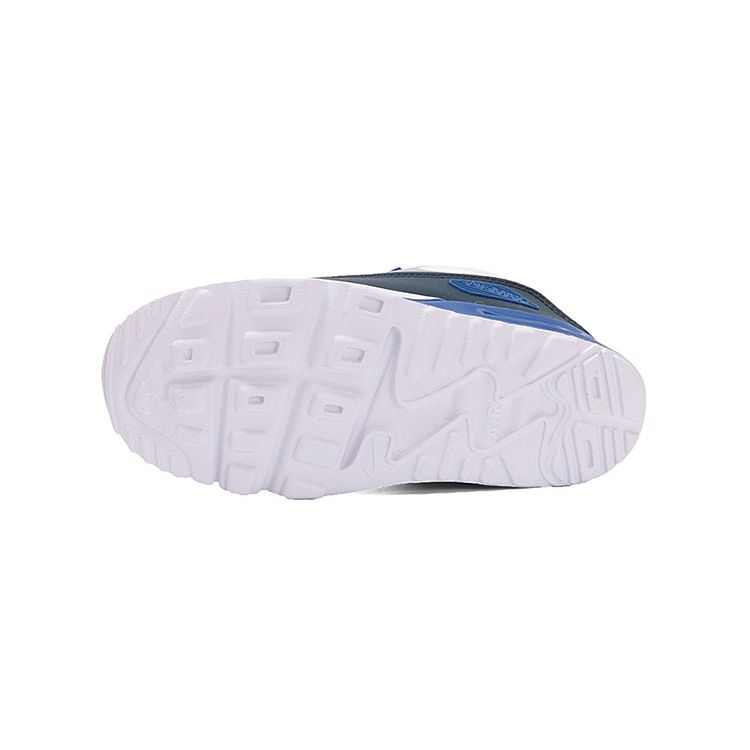 Nike Air Max Tiny 90 Nízké Retro Běžecké Boty Dětské Boty Šedá Modrá 881924-003