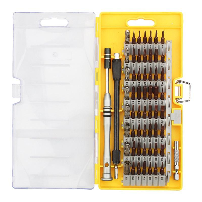 60-in-1 Screwdriver Set: Phillips, Flathead, Torx for Mobile Phones, Computers, Home Repair