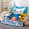 The Octonauts Barnacles Cute Cartoon Soft Blankets,Keep Warm Flannel Throw Blanket for Picnic Beds Sofa Home Custom blankets