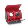 1/2/3 Slot Travel Watch Case Scartchproof Watch Box Organizer PU Leather for Wristwatch Jewelry Display Commercial Gift