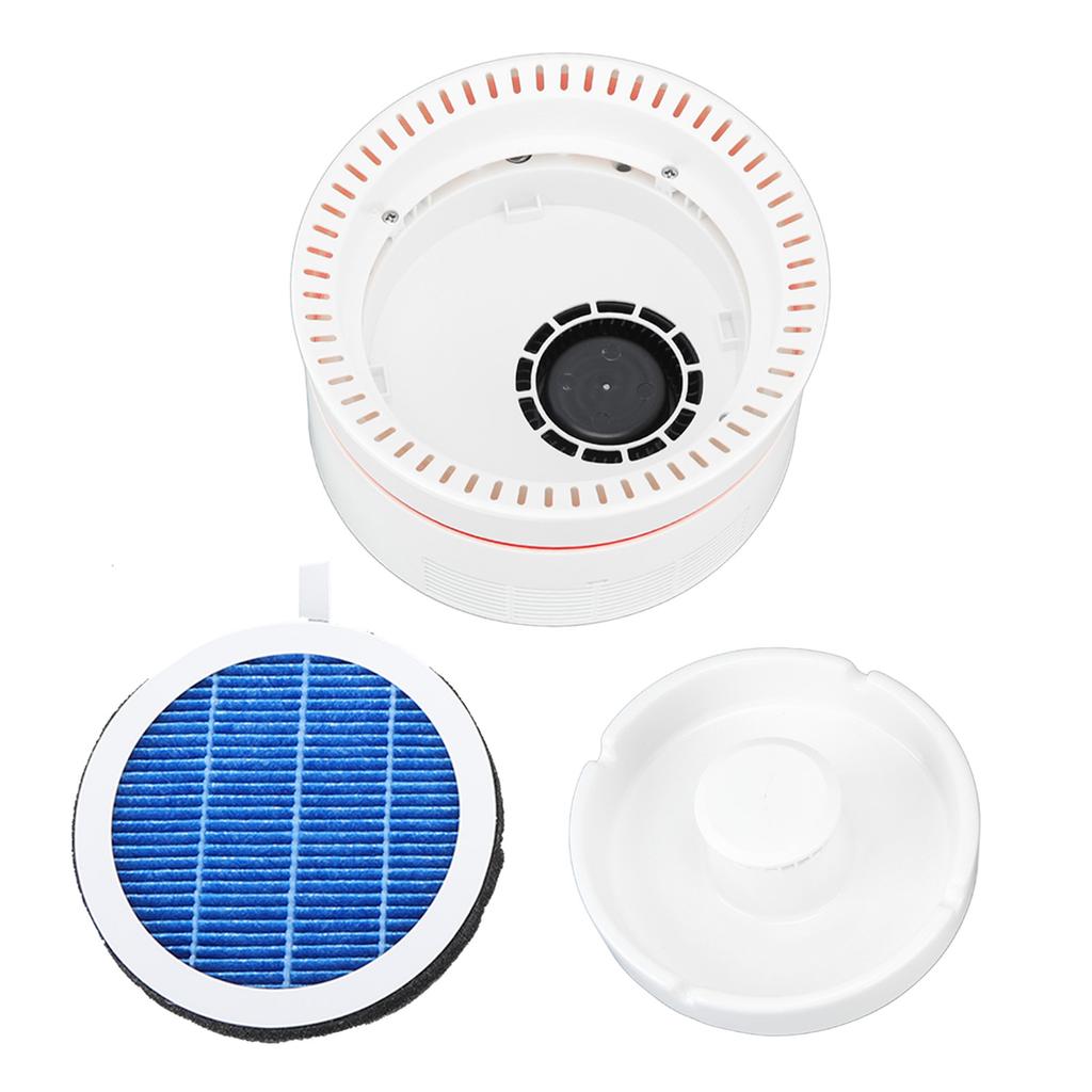 Air Purifier Ashtray Smell PM2.5 Removal 4000mAh USB Rechargeable Smokeless Ashtray for Office