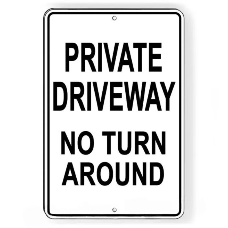 Decorative Metal Wall Art Sign 20x30cm