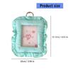 Easy Hanging Cloth Pillow Photocard Holder For Mini Photos Cards Compact Decorative Keychain Accessory