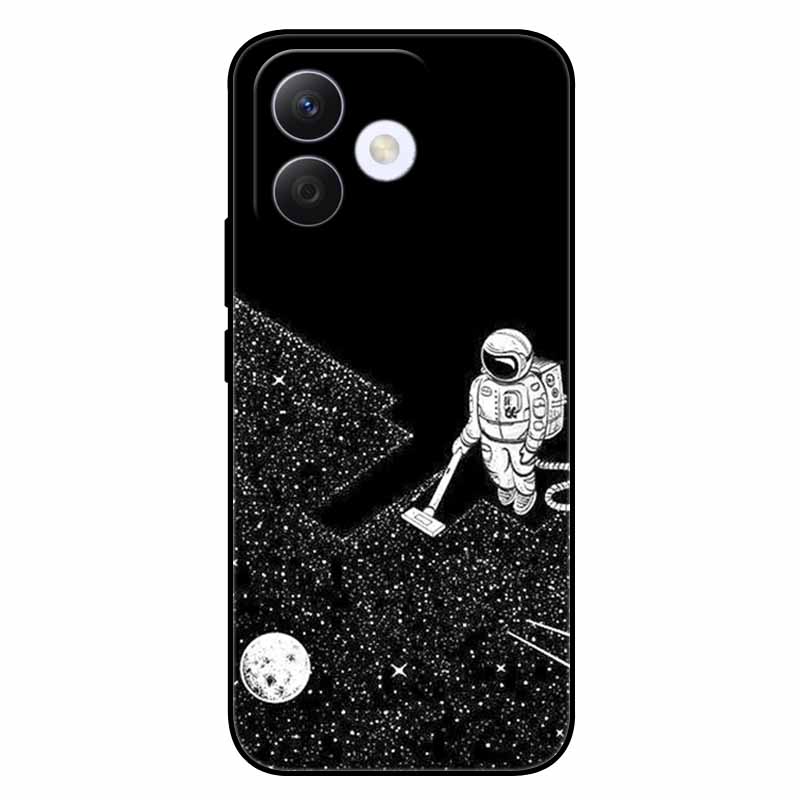 For Honor X60i Case Soft Silicone TPU Cat Lion Fashion Back Cover for Huawei Honor X60i 5G Cases HonorX60i Shockproof Cartoon