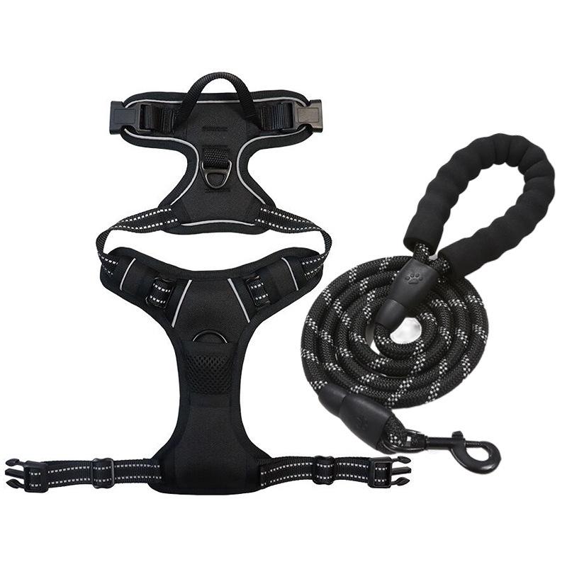 Pet Backpack Leash and Harness for Small to Large Dogs - Anti-Escape Design with Special Traction Rope
