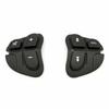 Car Multi Function Push Rubber Steering Wheel Audio Button Fit For Alfa For For 147 156 166 GT Car Interior Accessories