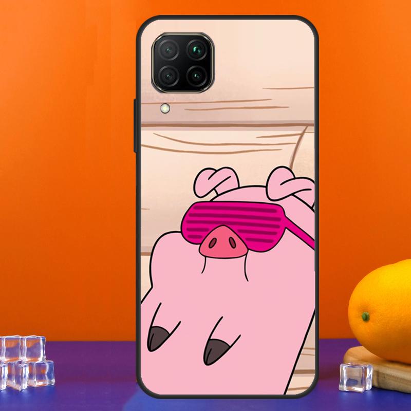 Cartoon Pig For Huawei Nova 7i 8i 11i 12i 12s 9 10 SE Y91 Y90 Y60 Y70 Y72 Y61 P30 P40 Lite P60 Pro Case
