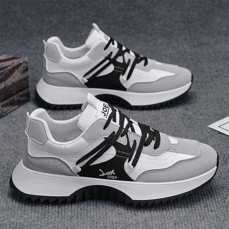 Men's shoes sports shoes four seasons casual running non-slip and deodorant thick-soled Forrest Gump dad trendy shoes
