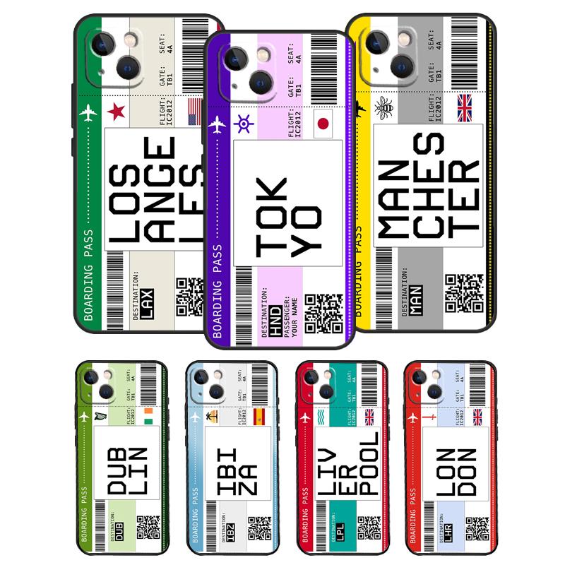 Boarding Pass Ticket For Realme 15 14 10 11 12 13 Pro Plus C65 C67 C71 C63 C61 C55 C51 C53 C75 GT6 GT7 Pro Case