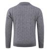 Men's  Fashion  Knitting  Pullover  Flip Collar  Long Cleeves  Sweater
