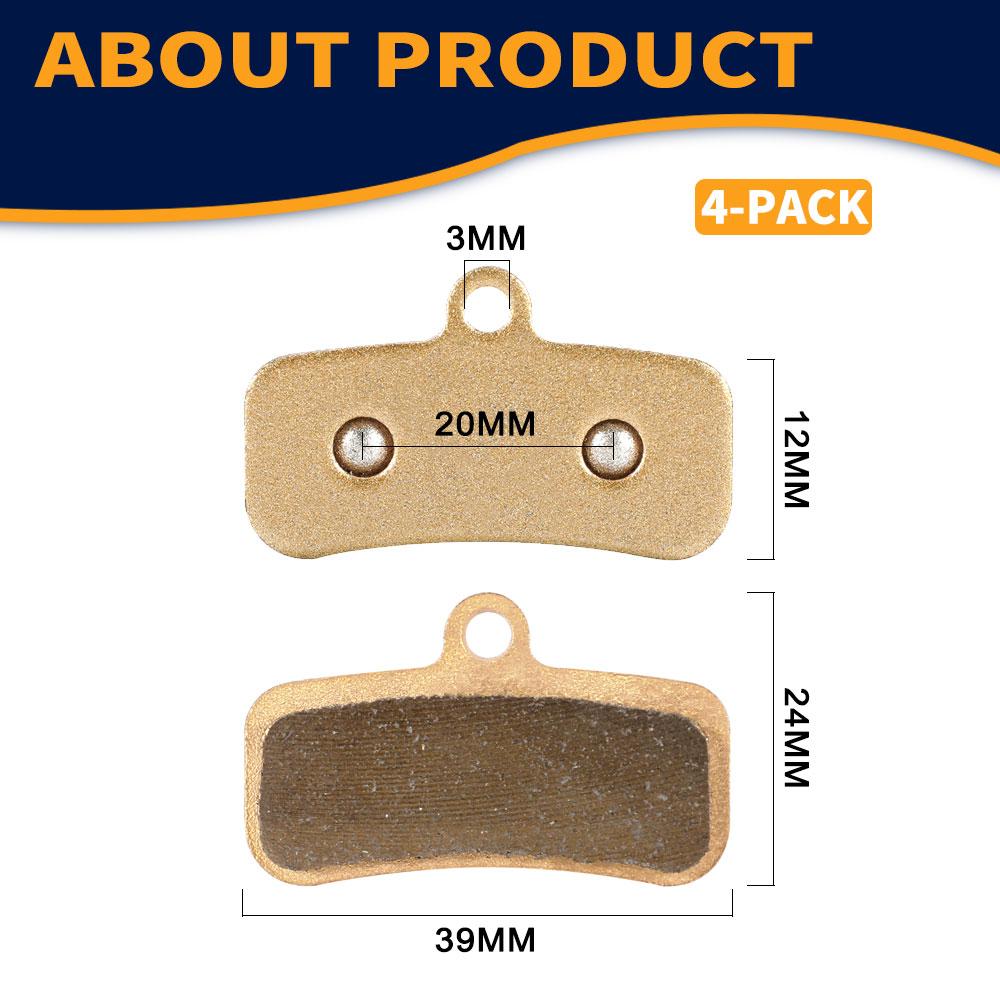 For Surron Original Disc Brake Pads Sintered Metal Brake Pad For Sur Ron Talaria Sting MX3 MX4 Light Bee Electric Bike E-Bikes